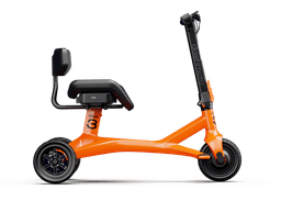 View of the right-hand side of the dashmoto® frame (Senna Orange variant)